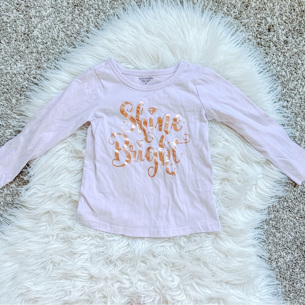 Toughskins Shine Bright Long Sleeve Tee 3T